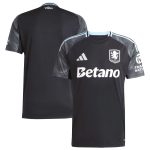 Aston Villa Shirts - aston villa adidas away shirt 2025-26 with custom printing Collection of Official Fan Gear