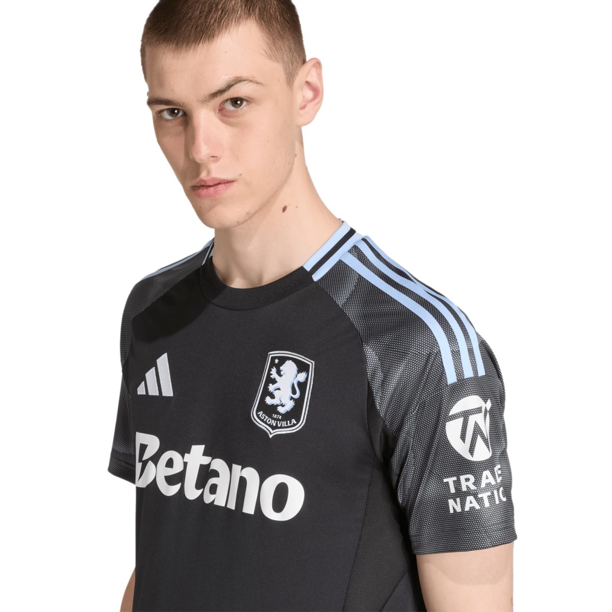 Aston Villa Shirts - aston villa adidas away shirt 2025-26 with custom printing Collection of Official Fan Gear