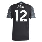 Aston Villa Shirts - aston villa adidas away shirt 2025-26 with digne 12 printing Collection of Official Fan Gear