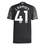 Aston Villa Shirts - aston villa adidas away shirt 2025-26 with j. ramsey 41 printing Collection of Official Fan Gear