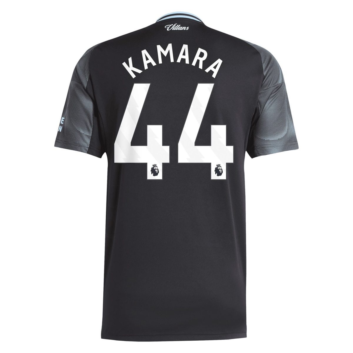 Aston Villa Shirts - aston villa adidas away shirt 2025-26 with kamara 44 printing Collection of Official Fan Gear