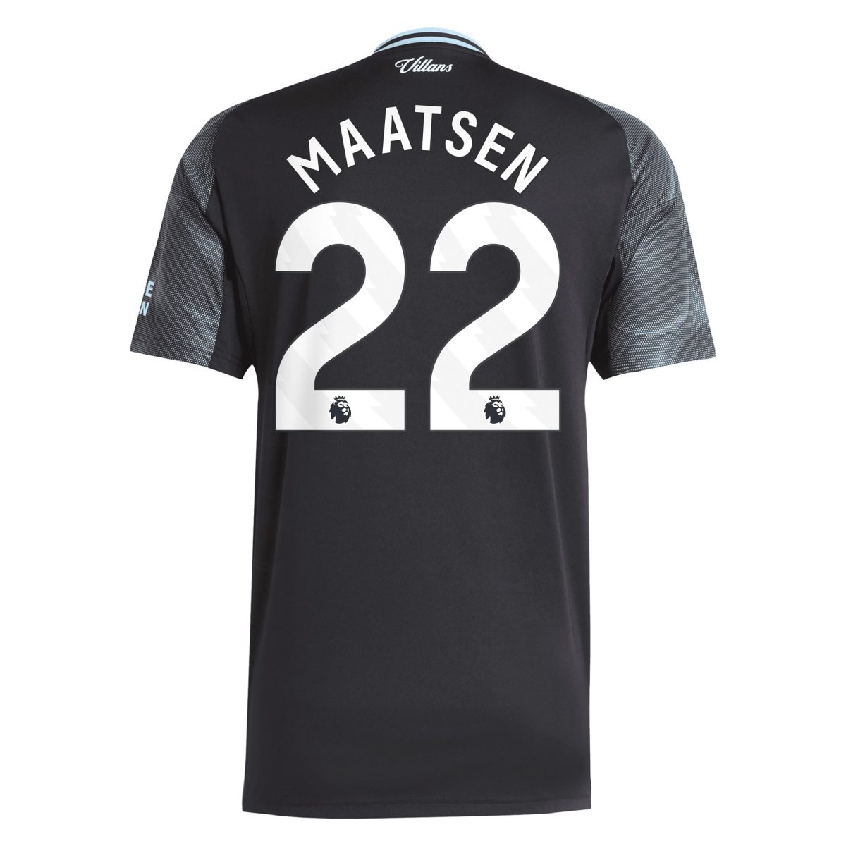 Aston Villa Shirts - aston villa adidas away shirt 2025-26 with maatsen 22 printing Collection of Official Fan Gear