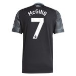 Aston Villa Shirts - aston villa adidas away shirt 2025-26 with mcginn 7 printing Collection of Official Fan Gear