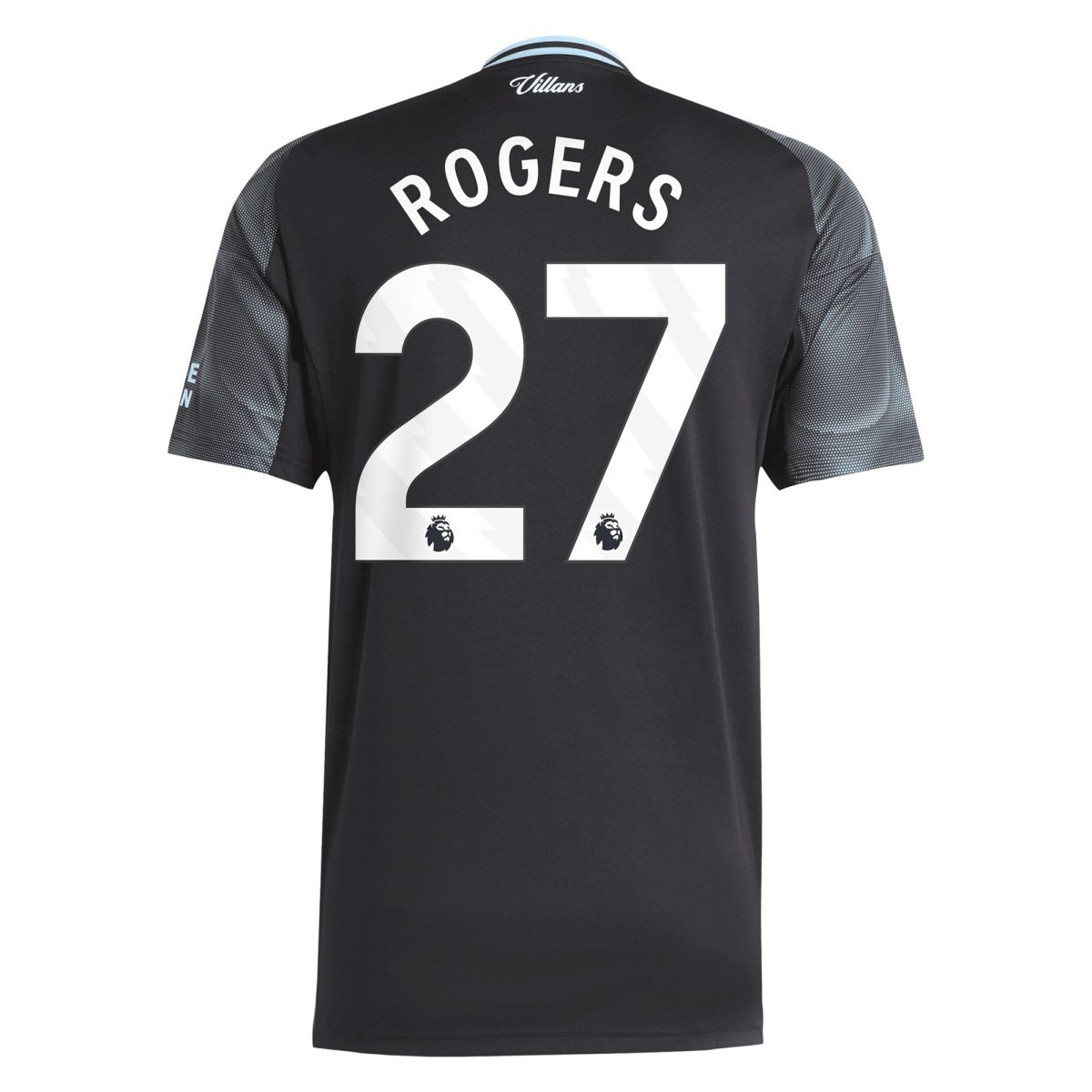 Aston Villa Shirts - aston villa adidas away shirt 2025-26 with rogers 27 printing Collection of Official Fan Gear