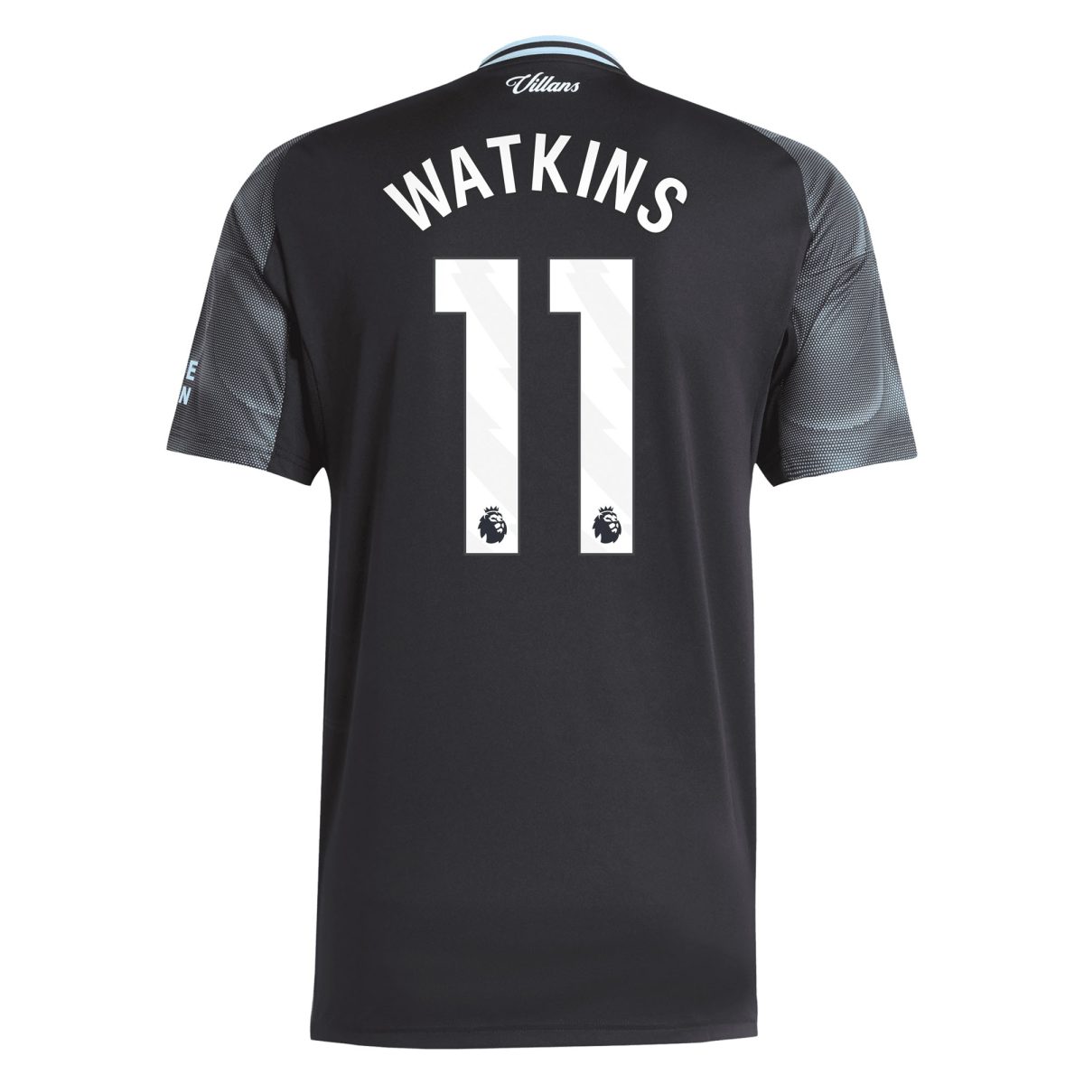 Aston Villa Shirts - aston villa adidas away shirt 2025-26 with watkins 11 printing Collection of Official Fan Gear