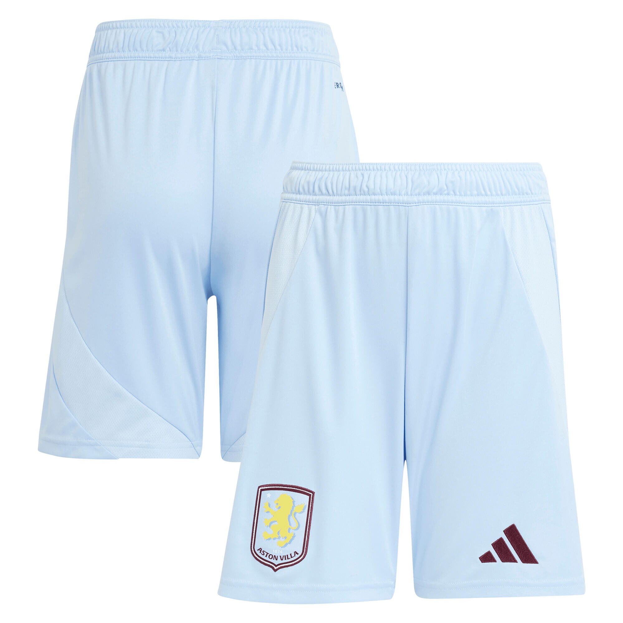 Aston Villa Shirts - aston villa adidas away shorts 2024-25 with custom printing Collection of Official Fan Gear