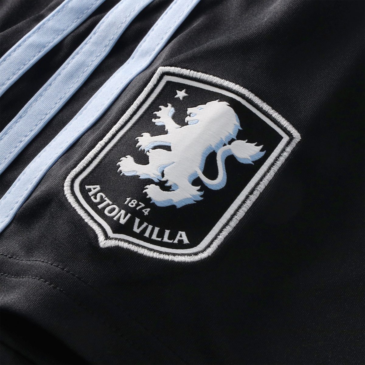Aston Villa Shirts - aston villa adidas away shorts 2025-26 – kids with custom printing Collection of Official Fan Gear