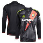Aston Villa Shirts - aston villa adidas goalkeeper shirt 2024-25 – long sleeve – 201964001 with custom printing Collection of Official Fan Gear