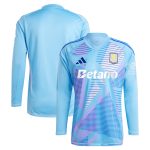 Aston Villa Shirts - aston villa adidas goalkeeper shirt 2024-25 – long sleeve – 201964005 with custom printing Collection of Official Fan Gear
