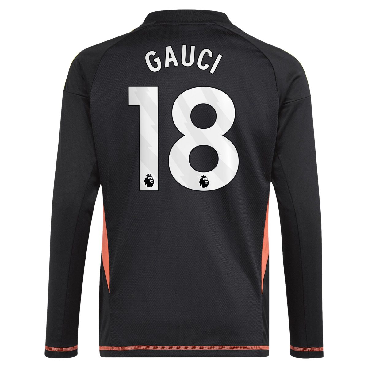 Aston Villa Shirts - aston villa adidas goalkeeper shirt 2024-25 – long sleeve – kids with gauci 18 printing – 202029323 Collection of Official Fan Gear