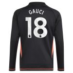 Aston Villa Shirts - aston villa adidas goalkeeper shirt 2024-25 – long sleeve – kids with gauci 18 printing – 202029323 Collection of Official Fan Gear