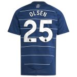 Aston Villa Shirts - aston villa adidas goalkeeper shirt 2024-25 – long sleeve – kids with olsen 25 printing – 202030994 Collection of Official Fan Gear