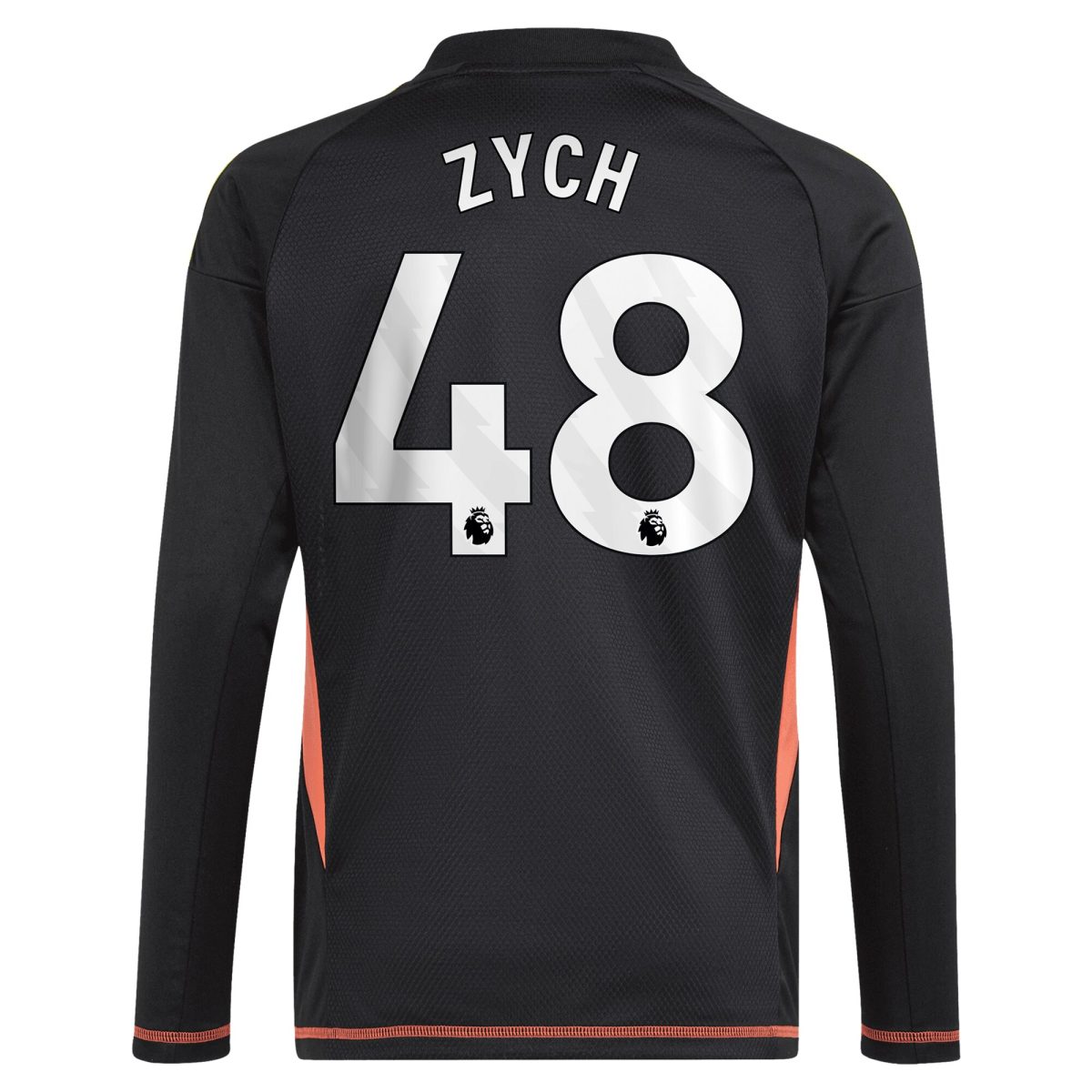 Aston Villa Shirts - aston villa adidas goalkeeper shirt 2024-25 – long sleeve – kids with zych 48 printing – 202153091 Collection of Official Fan Gear