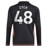 Aston Villa Shirts - aston villa adidas goalkeeper shirt 2024-25 – long sleeve – kids with zych 48 printing – 202153091 Collection of Official Fan Gear