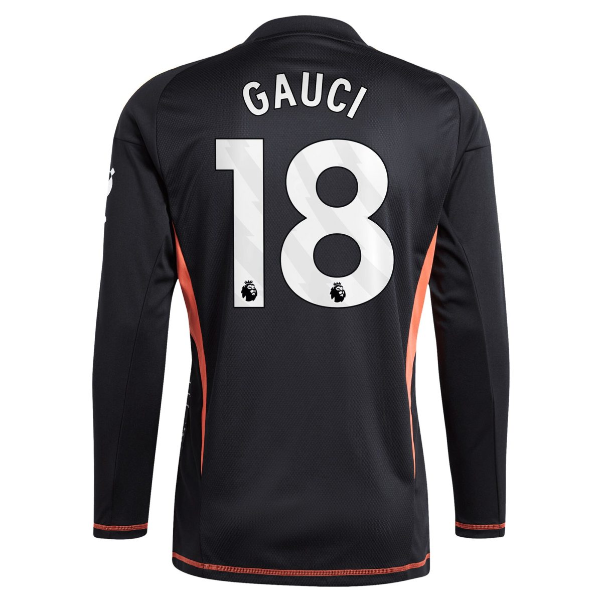 Aston Villa Shirts - aston villa adidas goalkeeper shirt 2024-25 – long sleeve with gauci 18 printing – 202028940 Collection of Official Fan Gear
