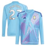 Aston Villa Shirts - aston villa adidas goalkeeper shirt 2024-25 – long sleeve with martinez 23 printing – 202030980 Collection of Official Fan Gear