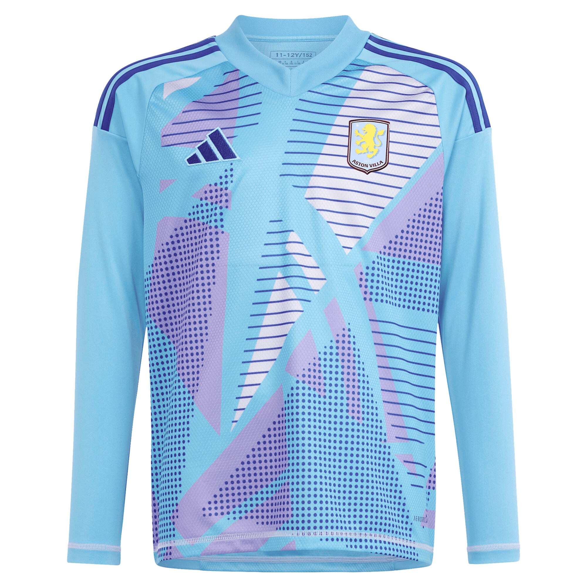 Aston Villa Shirts - aston villa adidas goalkeeper shirt 2024-25 – long sleeve with martinez 23 printing – 202030980 Collection of Official Fan Gear