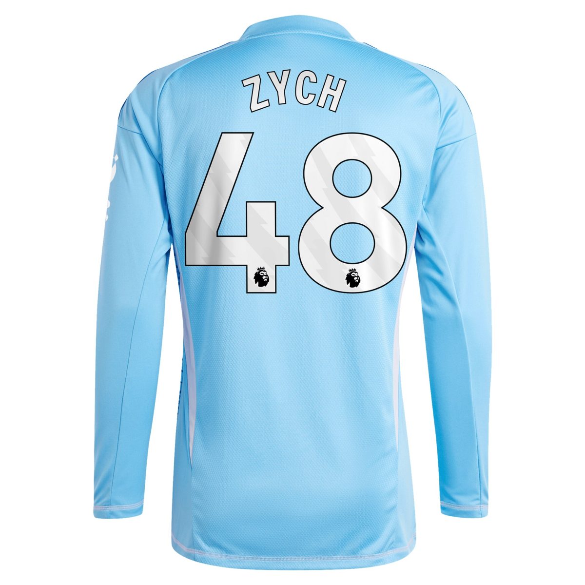 Aston Villa Shirts - aston villa adidas goalkeeper shirt 2024-25 – long sleeve with zych 48 printing – 202153092 Collection of Official Fan Gear