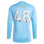 Aston Villa Shirts - aston villa adidas goalkeeper shirt 2024-25 – long sleeve with zych 48 printing – 202153092 Collection of Official Fan Gear