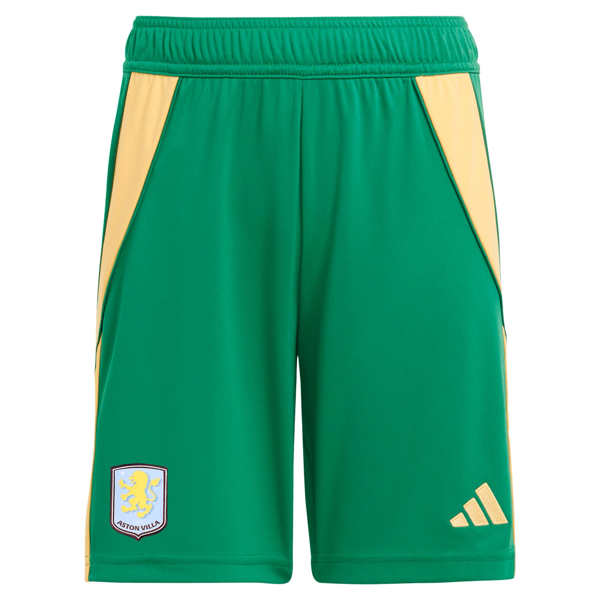Aston Villa Shirts - aston villa adidas goalkeeper shorts 2024-25 – 201964010 with custom printing Collection of Official Fan Gear