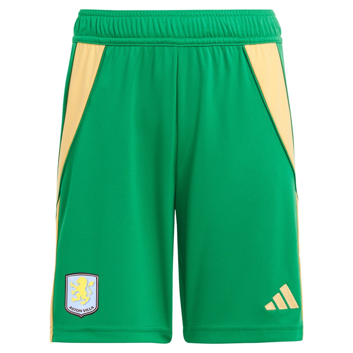 Aston Villa Shirts - aston villa adidas goalkeeper shorts 2024-25 – kids – 201964012 with custom printing Collection of Official Fan Gear