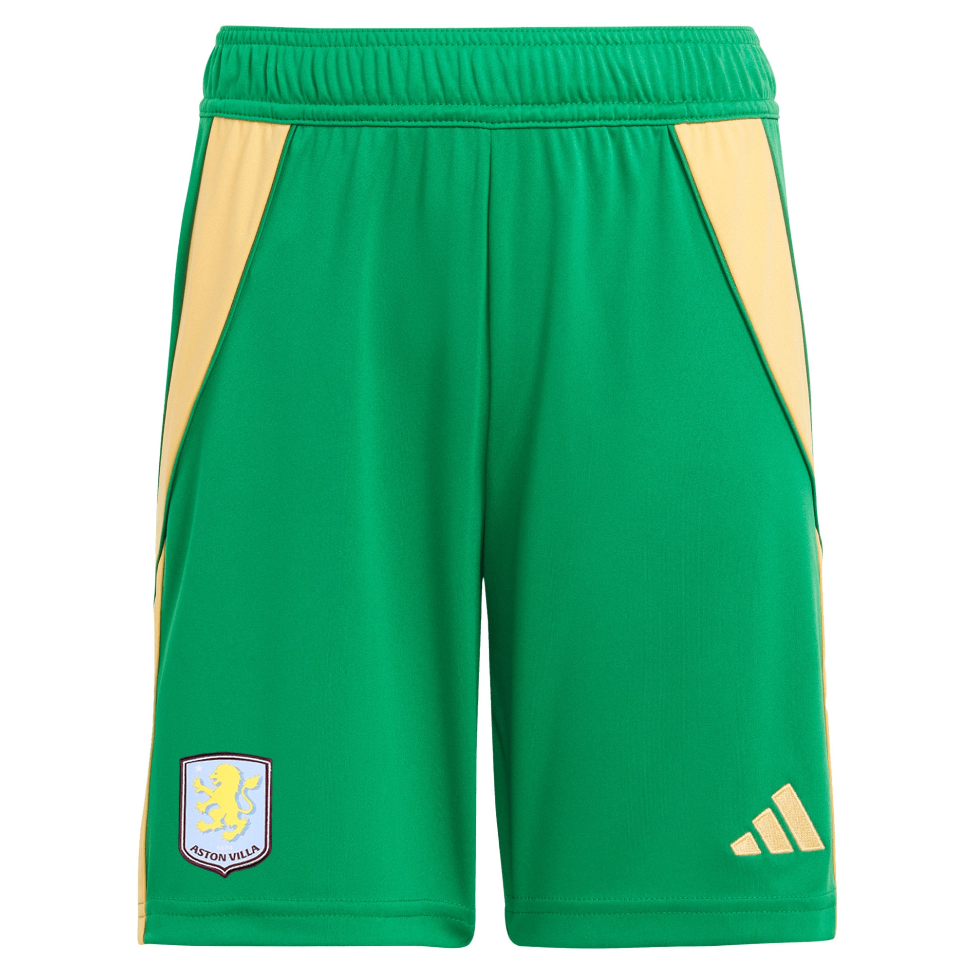 Aston Villa Shirts - aston villa adidas goalkeeper shorts 2024-25 – kids – 201964012 with custom printing Collection of Official Fan Gear