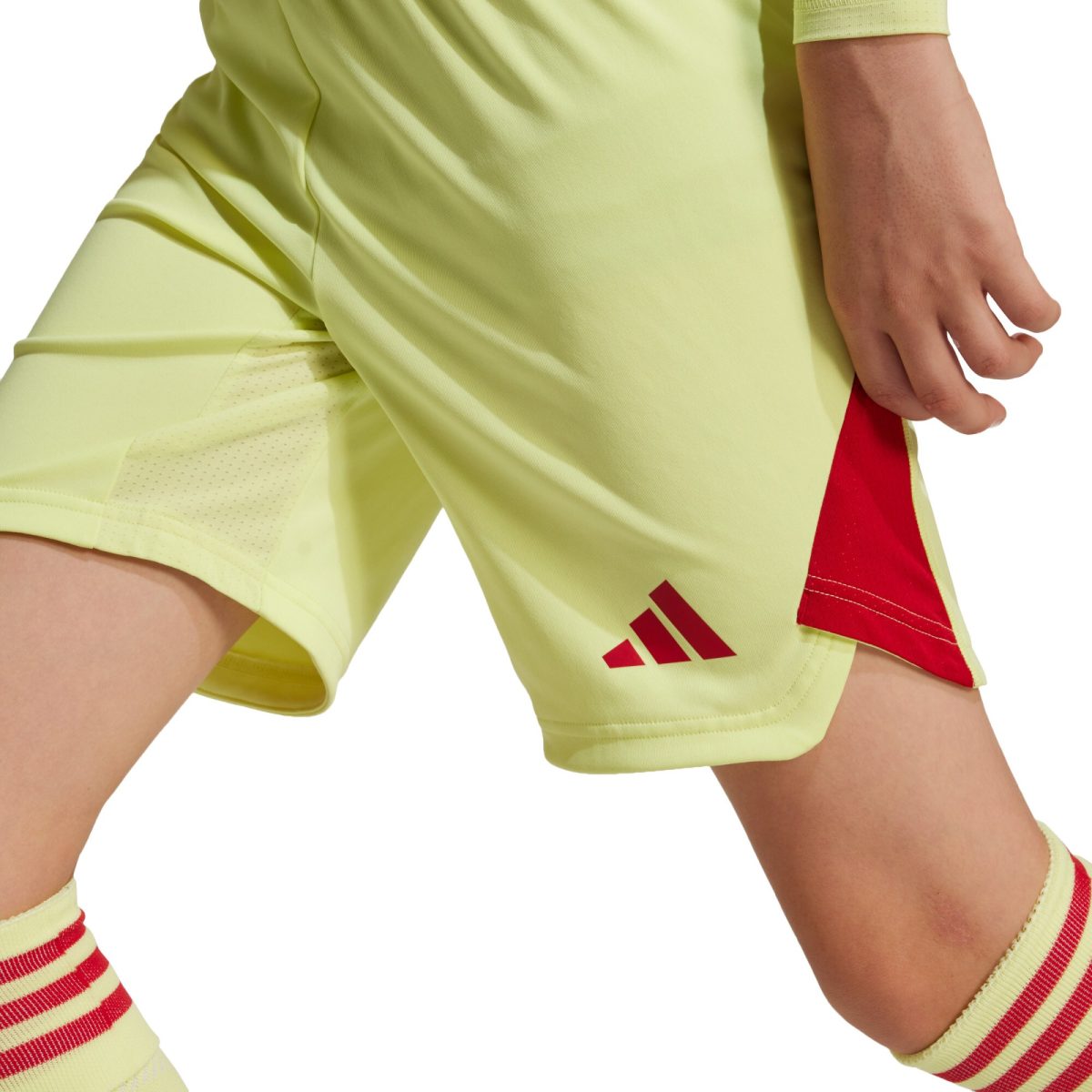 Aston Villa Shirts - aston villa adidas goalkeeper shorts 2025-26 – kids with custom printing Collection of Official Fan Gear
