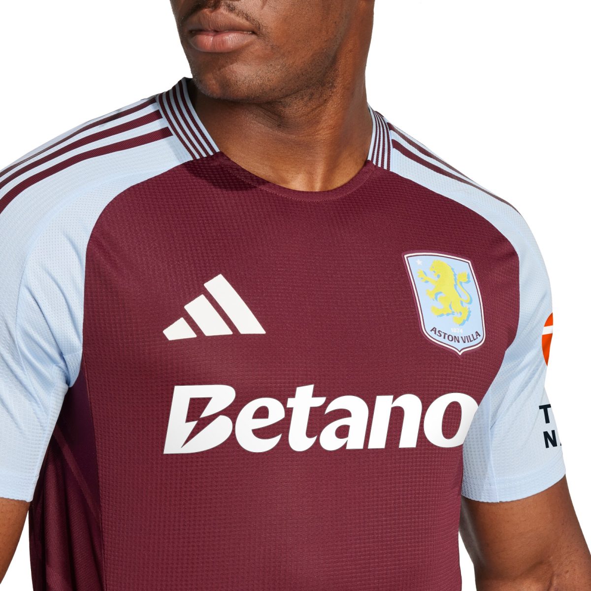 Aston Villa Shirts - aston villa adidas home authentic shirt 2024-25 with custom printing Collection of Official Fan Gear