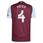 Aston Villa Shirts - aston villa adidas home authentic shirt 2024-25 with patten 4 cup printing Collection of Official Fan Gear
