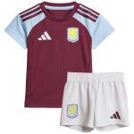 Aston Villa Shirts - aston villa adidas home baby kit 2024-25 with bogarde 26 printing Collection of Official Fan Gear