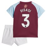 Aston Villa Shirts - aston villa adidas home baby kit 2024-25 with disasi 3 printing Collection of Official Fan Gear