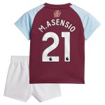 Aston Villa Shirts - aston villa adidas home baby kit 2024-25 with m.asensio 21 printing Collection of Official Fan Gear