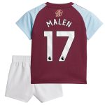 Aston Villa Shirts - aston villa adidas home baby kit 2024-25 with malen 17 printing Collection of Official Fan Gear