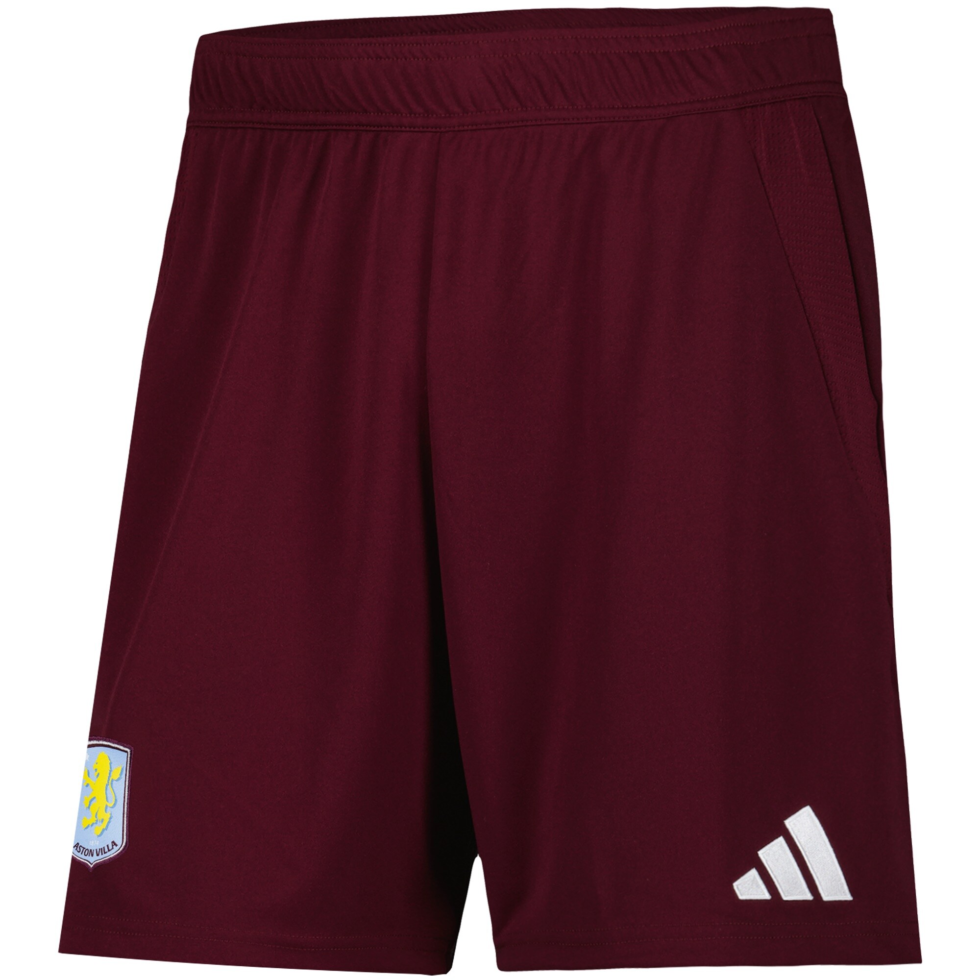 Aston Villa Shirts - aston villa adidas home change shorts 2024-25 with custom printing Collection of Official Fan Gear