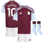 Aston Villa Shirts - aston villa adidas home mini kit 2024-25 with buendia 10 printing Collection of Official Fan Gear