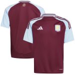 Aston Villa Shirts - aston villa adidas home shirt 2024-25 – kids Collection of Official Fan Gear