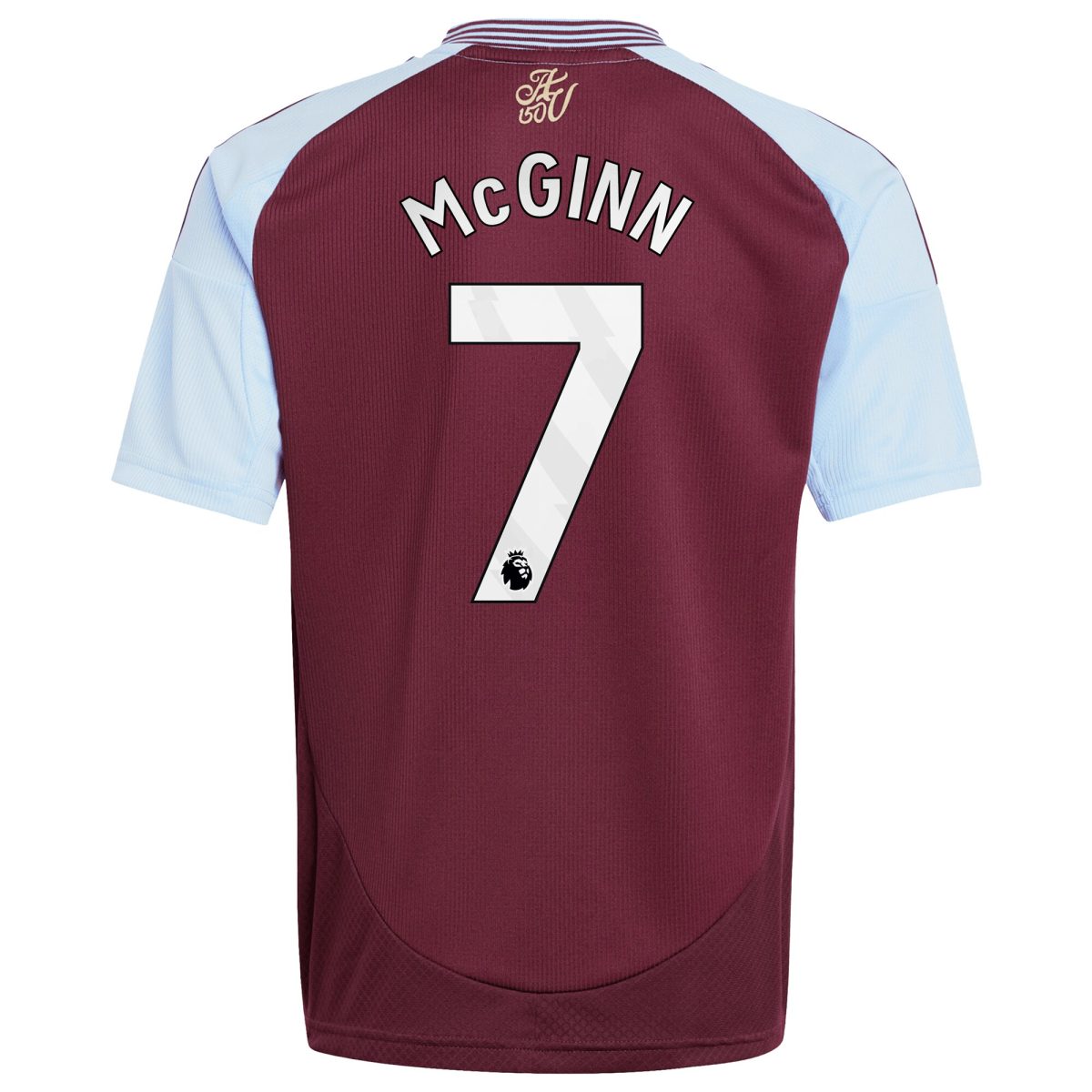 Aston Villa Shirts - aston villa adidas home shirt 2024-25 – kids with john mcginn 7 printing Collection of Official Fan Gear