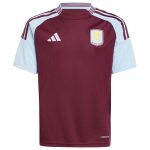 Aston Villa Shirts - aston villa adidas home shirt 2024-25 – kids with onana 24 printing Collection of Official Fan Gear