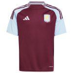 Aston Villa Shirts - aston villa adidas home shirt 2024-25 – kids with rashford 9 printing Collection of Official Fan Gear