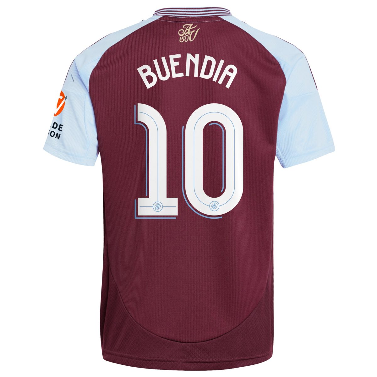 Aston Villa Shirts - aston villa adidas home shirt 2024-25 with buendia 10 cup printing Collection of Official Fan Gear