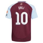 Aston Villa Shirts - aston villa adidas home shirt 2024-25 with dali 10 cup printing Collection of Official Fan Gear