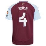Aston Villa Shirts - aston villa adidas home shirt 2024-25 with konsa 4 cup printing Collection of Official Fan Gear