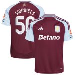 Aston Villa Shirts - aston villa adidas home shirt 2024-25 with swinkels 50 cup printing Collection of Official Fan Gear