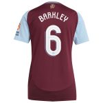 Aston Villa Shirts - aston villa adidas home shirt 2024-25 – womens with barkley 6 cup printing Collection of Official Fan Gear