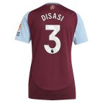 Aston Villa Shirts - aston villa adidas home shirt 2024-25 – womens with disasi 3 printing Collection of Official Fan Gear