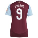 Aston Villa Shirts - aston villa adidas home shirt 2024-25 – womens with j.duran 9 cup printing Collection of Official Fan Gear