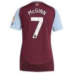 Aston Villa Shirts - aston villa adidas home shirt 2024-25 – womens with mcginn 7 printing Collection of Official Fan Gear