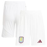 Aston Villa Shirts - aston villa adidas home shorts 2024-25 with custom printing Collection of Official Fan Gear