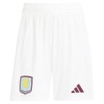 Aston Villa Shirts - aston villa adidas home shorts 2024-25 with custom printing Collection of Official Fan Gear