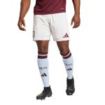Aston Villa Shirts - aston villa adidas home shorts 2024-25 with custom printing Collection of Official Fan Gear